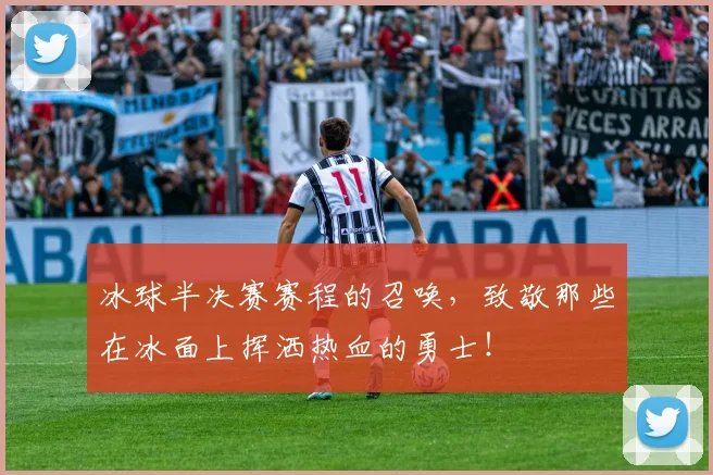 冰球半决赛赛程的召唤，致敬那些在冰面上挥洒热血的勇士！